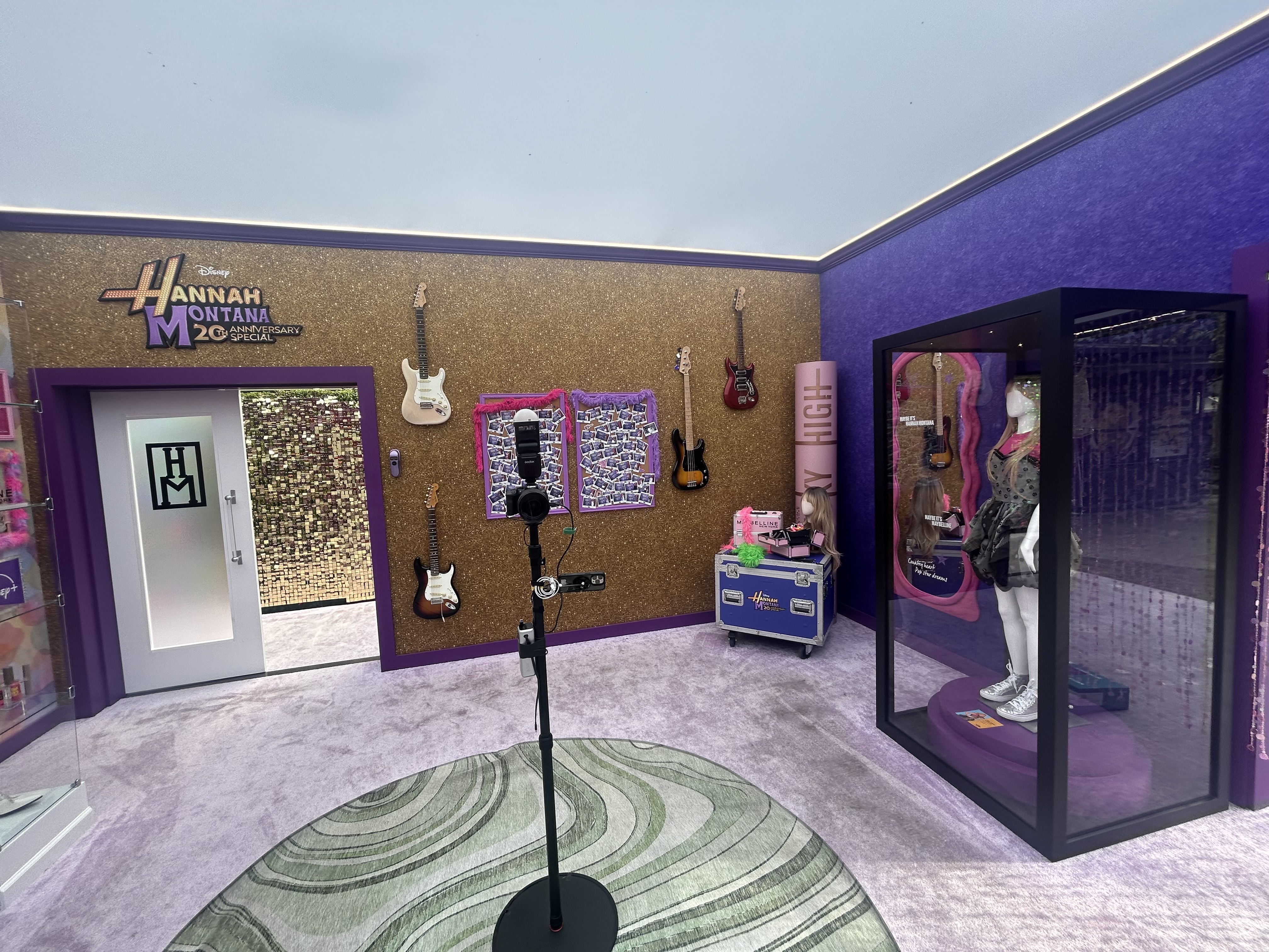 Hannah Montana 20th Anniversary activation detail