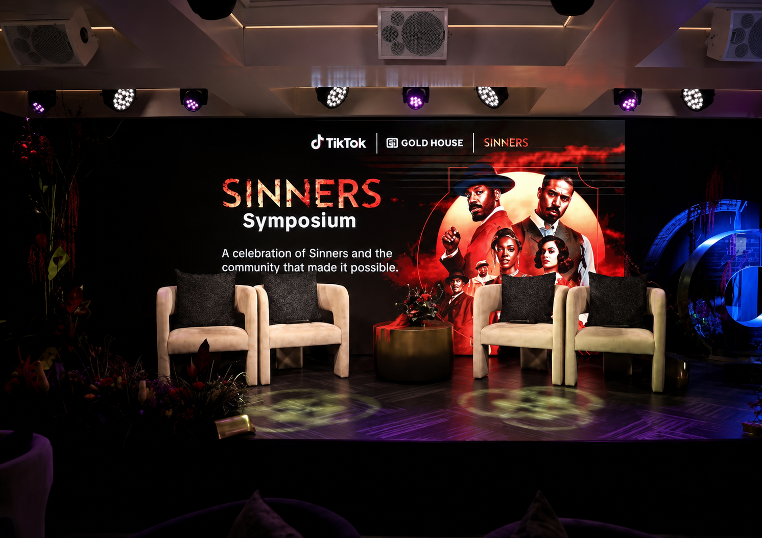 Sinners Symposium stage